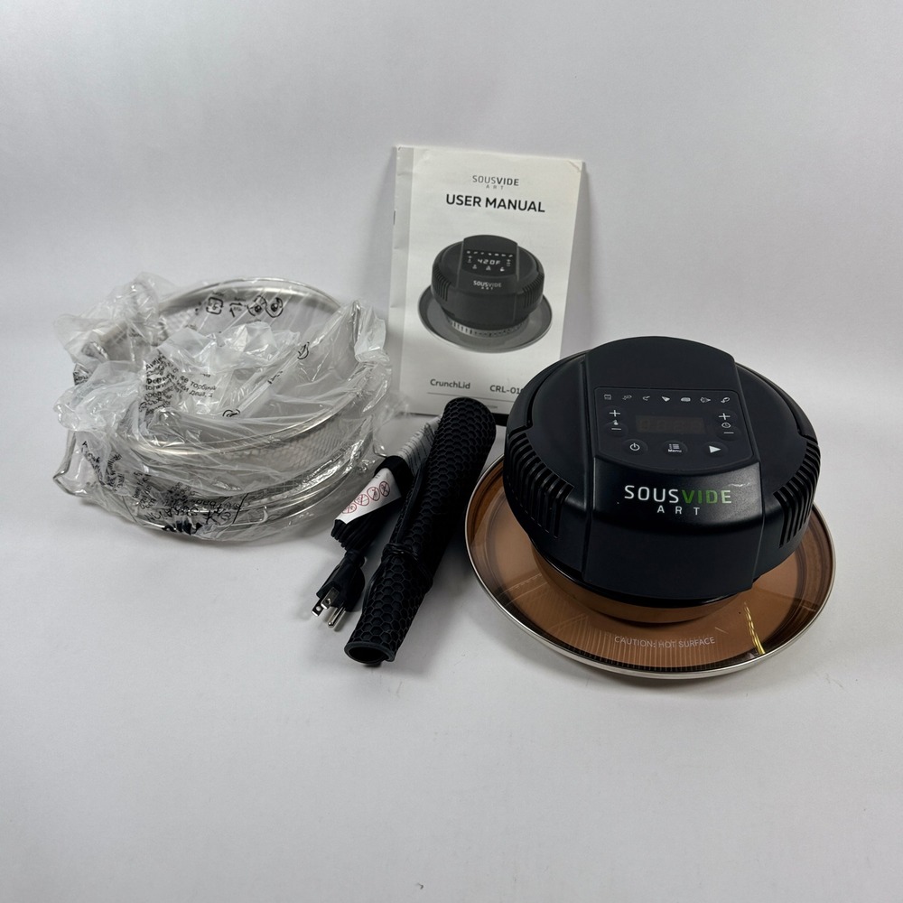 SousVide Art CrunchLid Air Fryer Lid for Pots Open Box Unused (read description)